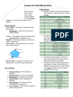 Solid Mensuration Reviewer