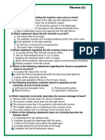 Anatomy Exam 1 Thorax Part 2 With Answers PDF