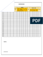 Work Permit Register Template