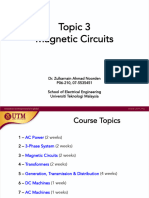 (Week 5) Magnetic Circuits