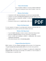 Mapping of PEO With Mission