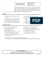 Zaram SFP ONT - Datasheet