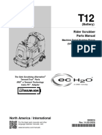 Manual de Parte y Servicios Tennant ts3