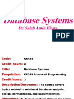 Lecture - 1 - Introduction To Database Systems