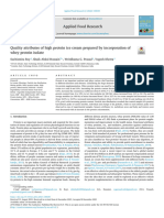 Quality Attributes of High Protein Ice Cream Prepared by Incorporation Of0Awhey Protein Isolate