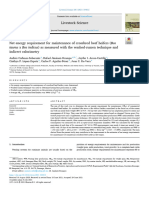 Livestock Science: Taurus X Bos Indicus) As Measured With The Washed-Rumen Technique and