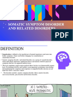 Presentation On Somatic Symptom Disorder and Related Disorders Finalized