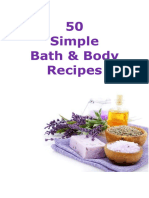 50 Simple Bath & Beauty Recipes 1