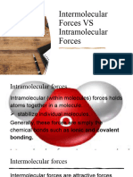 Intermolecular Forces Vs Intramolecular Forces