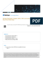 Storage Replication Adapter (SRA) - SRA Commands Run Slower Than They Did at Initial Setup