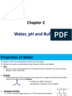 Water, PH and Buffers