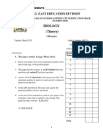 2023 Msce Biology I