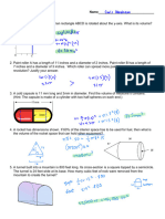 Honors Geom Unit 7 Review