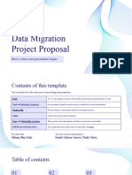 Data Migration Project Proposal by Slidesgo