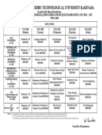 2-1 MID-II TimeTable