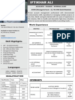 Iftikhar Ali - Accounts, Finance, Audit Updated