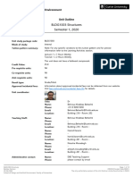 OUTLINE Structures Semester 1 2020