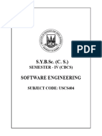 SY BSC CS Software Engineering