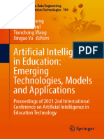 Artificial Intelligence in Educ - Eric C. K. Cheng Springer 2022