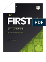 B2 First 4 Student S Book With Answers With Audio With Resource Bank Authentic Practice Tests Cambridge University Press