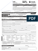 PGIM Common Application With SIP