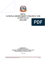 Nepal Biodiversity Action Plan 2014-20