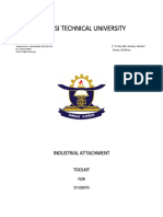 Kumasi Technical University Industrial Attachment ToolKit For All Students