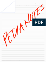 Pedia Notes - 112923