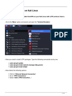 How To Setup l2tp On Kali Linux