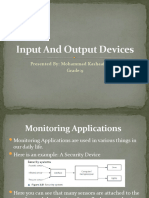 Input and Output Devices