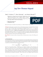 Fractional-Step Tow-Thomas Biquad Filters: Nolta, Ieice