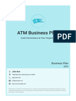 Atm Business Plan Example Template