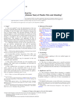 ASTM D1004 - 13-Standard Test Method For Tear Resistance (Graves Tear) of Plastic Film and Sheeting