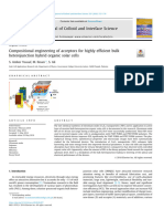 Compositional Engineering of Acceptors F