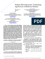 Application of Modern Microelectronic Technology in Marshalling Process of Railway Stations