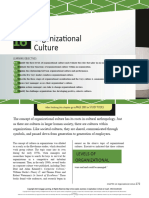 Organizational Culture