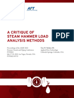 Asme Steam Hammer Critique