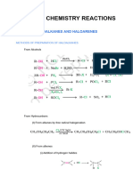 Organic Chemistry Reactions