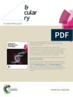 Organic y Biomolecular Chemestry