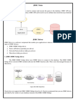 JDBC Notes