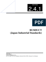 3.6.1 Busduct (Jis)