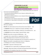 Assertion Reason - Biomolecules