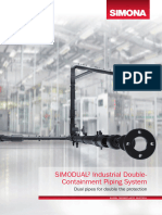 SIMODUAL2 Industrial Double Containment Piping System - Dual Pipes For Double The Protection