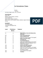 Stand User - 5e Homebrew Class