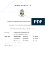 Environmental Monitoring and Control For A Server Room Report