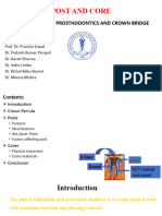 Post and Core