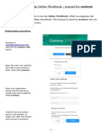 Instruktsiya Dlya Uchnya Z Vykorystannya Gateway 2nd Edition Online Workbook