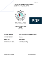 CloudComputing - Practical File