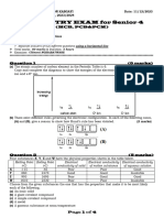 Che s4 Exam Term 1 - QP - 074533