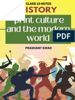 Print Culture and The Modern World (Prashant Kirad)